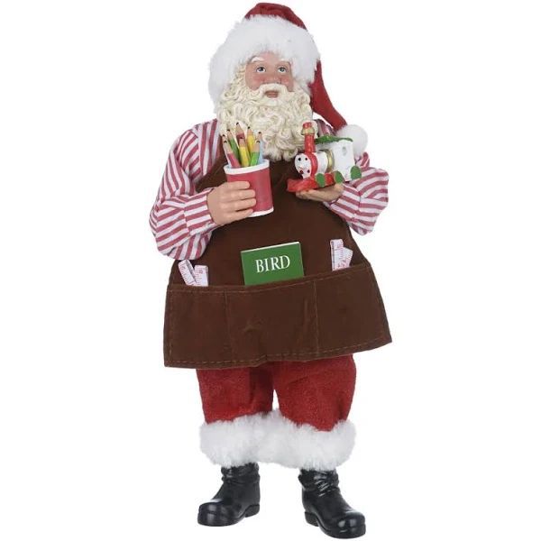 RESINA NATAL PAPAI NOEL C/BRINQUEDOS (COLORIDO) 27,55cm (FLORARTE) Vol. 15