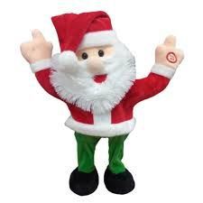 PAPAI NOEL DANCING C/MOVIMENTO VM/VD33cm