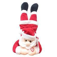 PAPAI NOEL DANCING C/MOVIMENTO VERMELHO 33cm