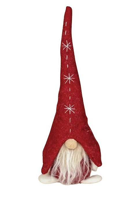 PAPAI NOEL EM PE DECOR RUBY VM 28cm