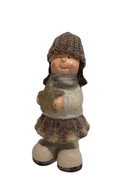 BONECO DECORATIVA BR 17cm