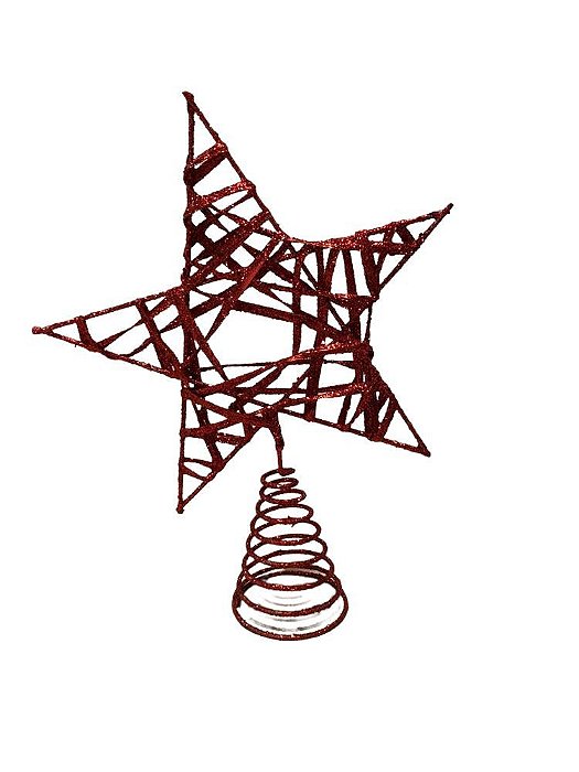 PONTEIRA ESTRELA ARAMADO 14X19CM
