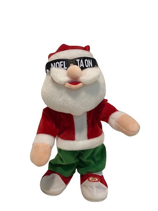 PAPAI NOEL HIP HOP C/MOVIMENTO VM/VD 33cm