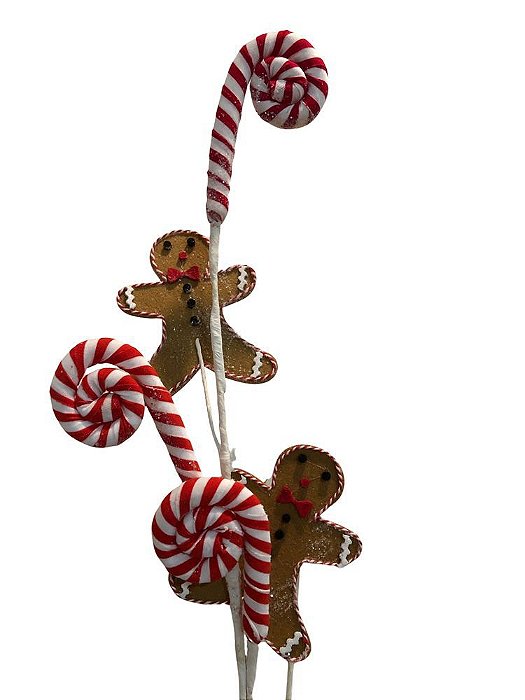 GALHO DECORATIVO BONECO 70cm