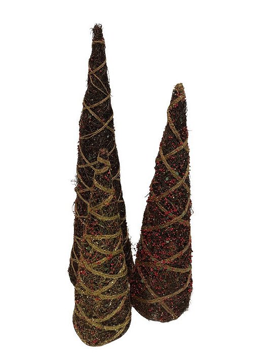 ARVORE BERRY DECOR C/3 40/50/60cm