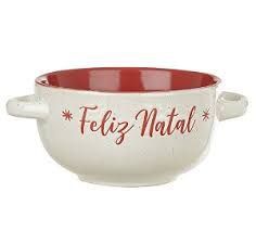 NATAL VASO DECOR (BRANCO VERMELHO) 7cm 13,3D (FLORARTE) Vol. 3 a 4