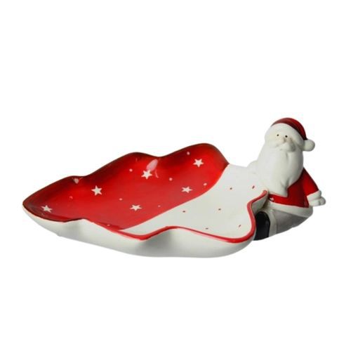 PETISQUEIRA NOEL VERMELHO 8x17x23cm