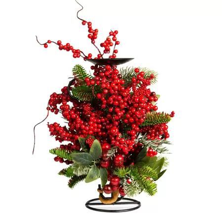 PORTA VELA  BERRY 13CM