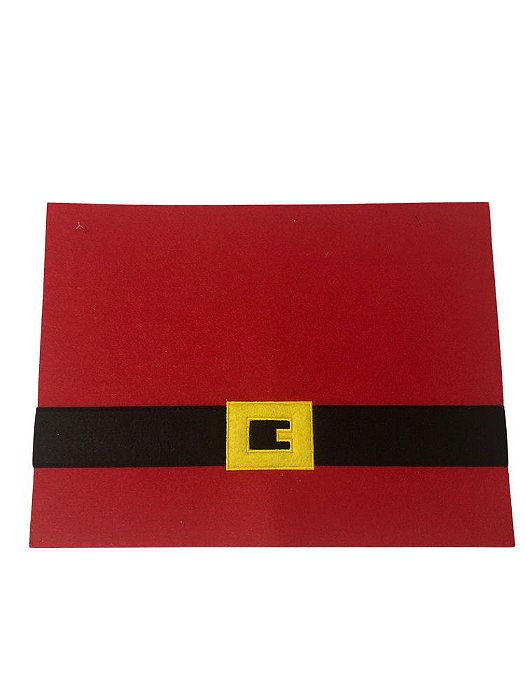 NATAL JOGO AMERICANO NOEL (VERMELHO) 40X30cm (FLORARTE) Vol. 8