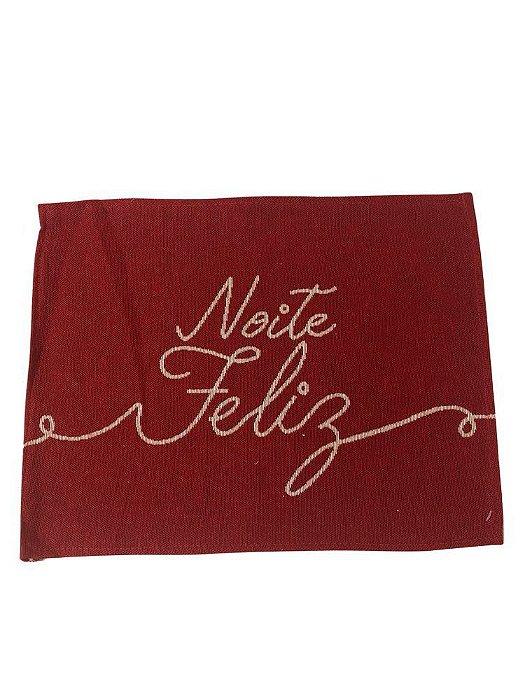JOGO AMERICANO NATAL BORDO 33X45cm (FLORARTE) Vol. 2