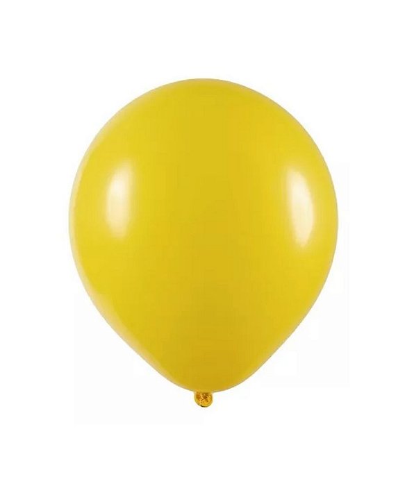 BALAO LISO RED. 07 AMARELO 50 UN