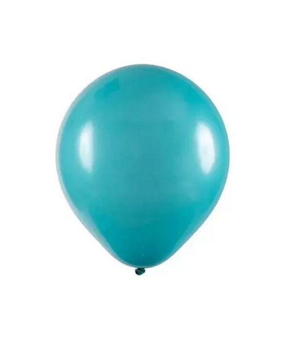 BALAO LISO GF 09 AZUL TURQUESA  50 UN