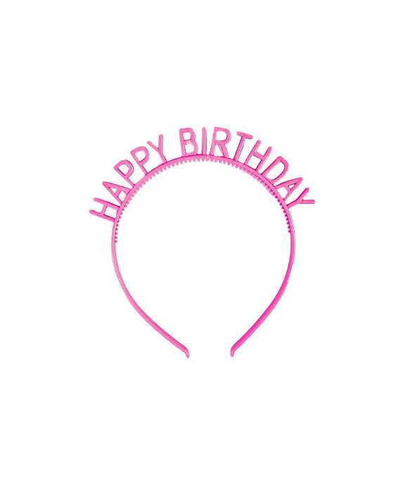 TIARA HAPPY BIRTHDAY PINK C/1 UN