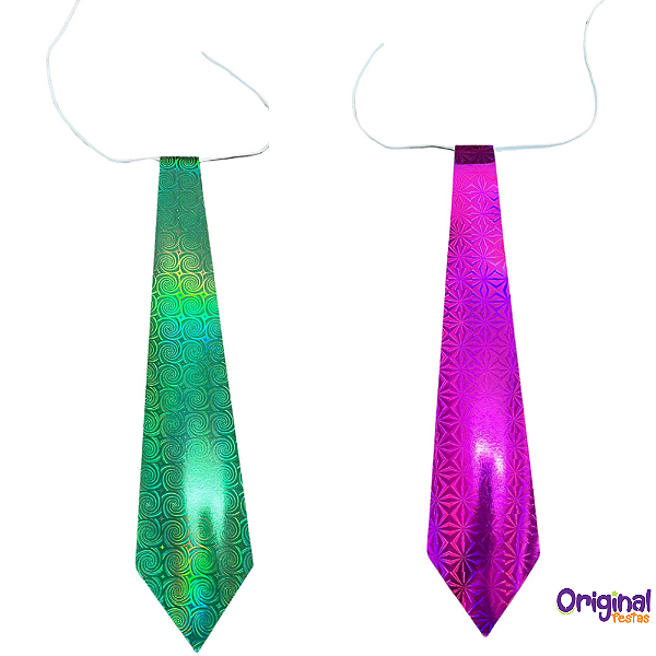 GRAVATA EM PAPEL HOLOGRAFICO PCT C/12
