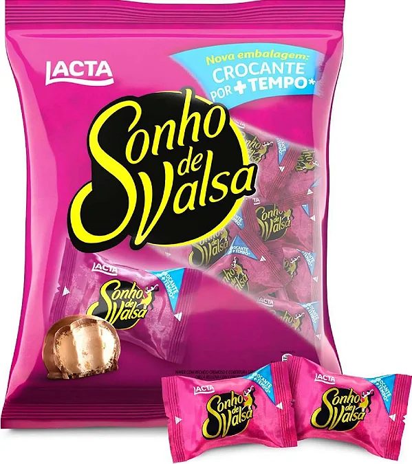Bombom Sonho de Valsa 1kg - Lacta