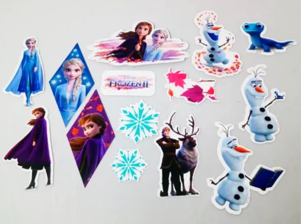 MINI PERSONAGEM DECORATIVO DISNEY FROZEN 50 un.