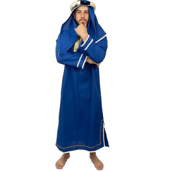 FANTASIA SHEIK ARABE AZUL ADT TAM G