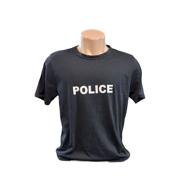 CAMISETA POLICE UNISSEX - TAMANHO M