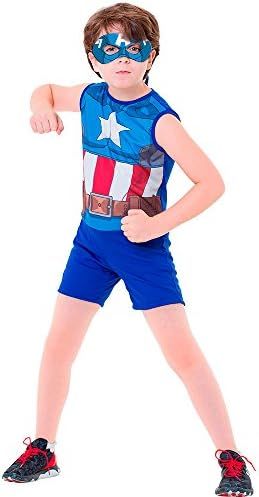 FANTASIA AVENGERS CAPITAO AMERICA TAM G