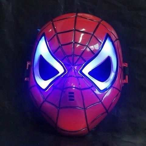 MASCARA HOMEM ARANHA  C/LUZ