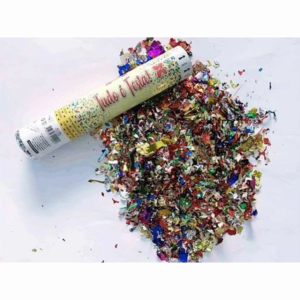 LANÇA CONFETE TUDO É FESTA COLORIDO