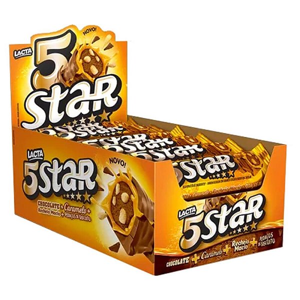 LACTA 5STAR 18x40g - 720g