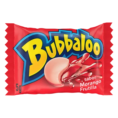 BUBBALOO MORANGO 300g 60 UNIDADES