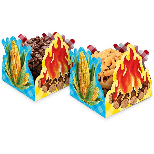 Porta Forminha de Doce – Festa Junina (50 Unidades)