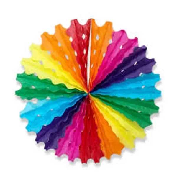 Enfeite Margarida Em Papel - 50 cm 1 unidade