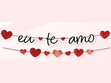 Faixa Decorativa – Amore Eu Te Amo – 1 unidade