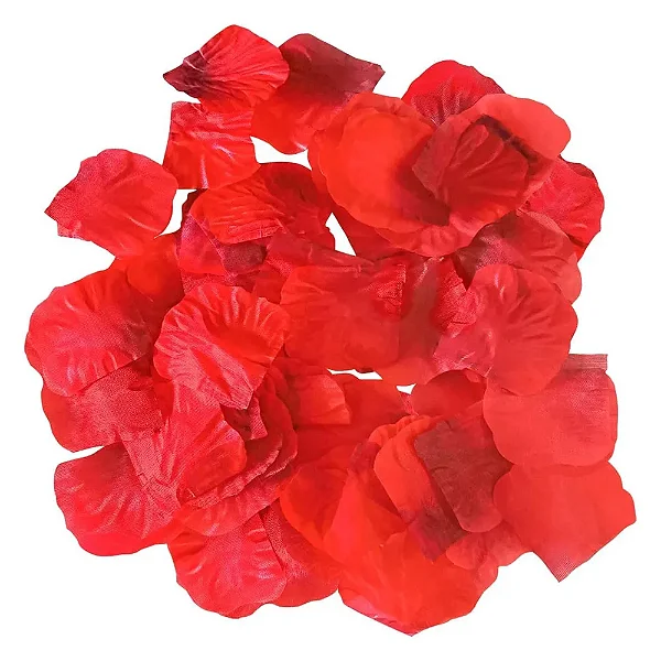 Pétalas de Rosa Artificiais – Vermelhas – 15g