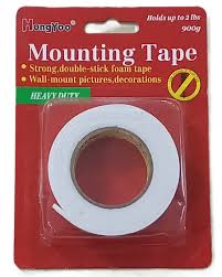 Fita Dupla Face Banana – 1mm x 1,5m – Mounting Tape