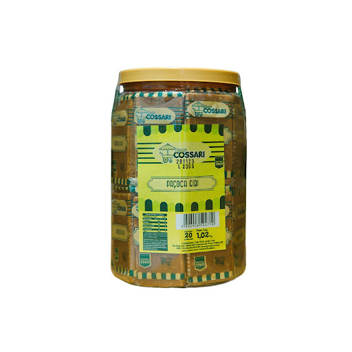 Doce Molecão Cossari – 1,02kg com 50 Unidades