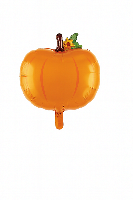BALAO METALIZADO ABOBORA 48X55,5CM C/1 UN