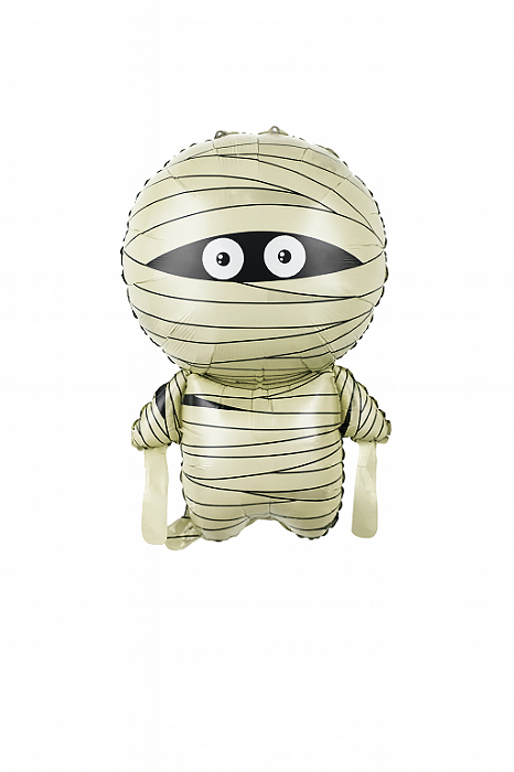 BALAO METALIZADO HALLOWEEN MUMIA