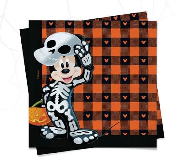 GUARDANAPO MICKEY ESQUELETO