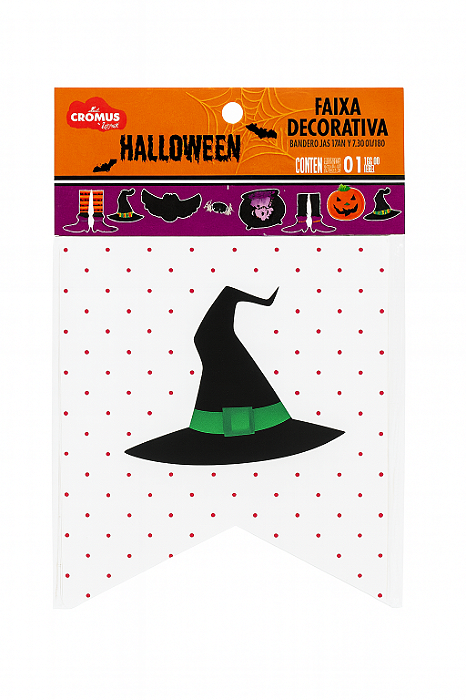 FAIXA DECORATIVA NOITE DO TERROR