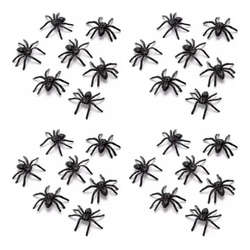 ARANHA MINI 2 CM PLASTICO
