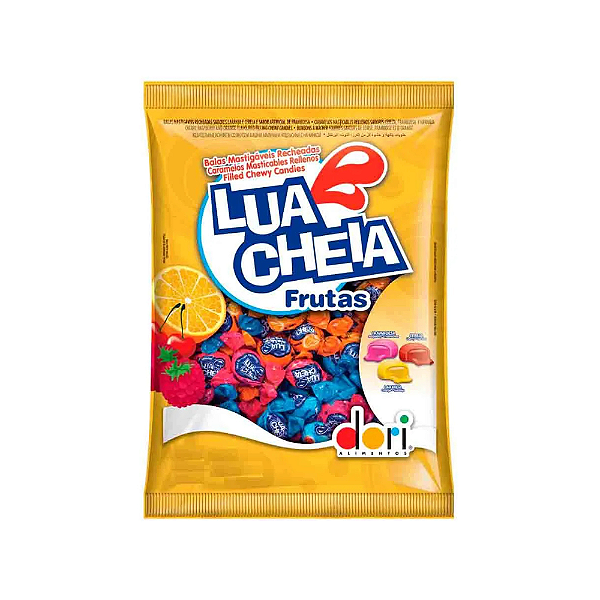 BALA LUA CHEIA FRUTAS