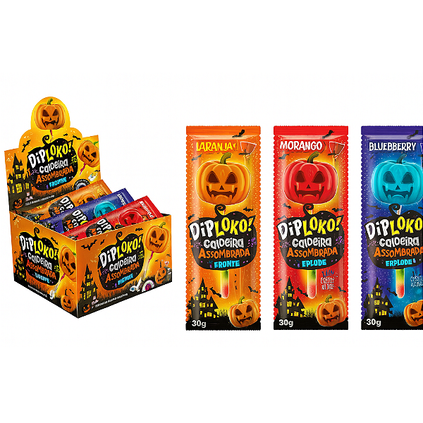 DIP LOKO NEON CABECA DE ABOBORA