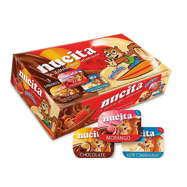 NUCITA 3 SABORES SORTIDO
