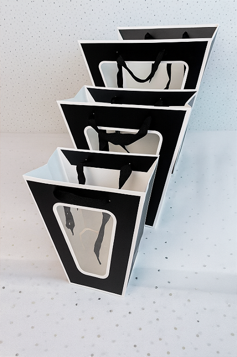 SACOLA C/VISOR PRETO