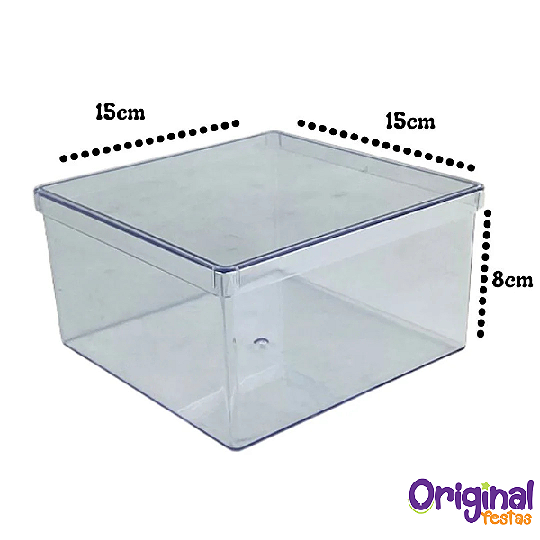 CAKE BOX TRANSPARENTE