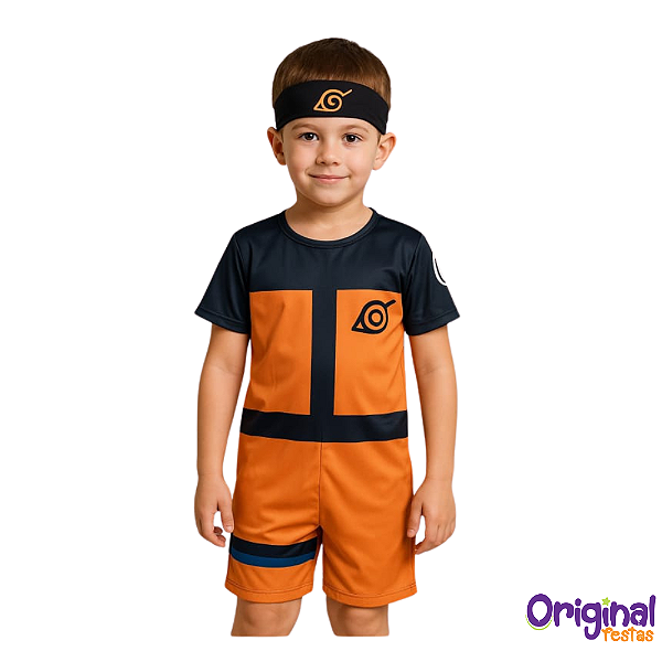 FANTASIA MENINO NINJA BANDANA