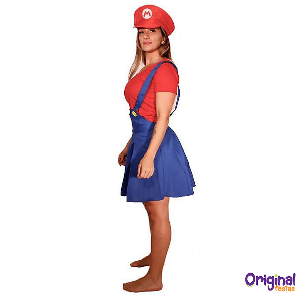 FANTASIA ENCANADORA VERMELHA ADULTO