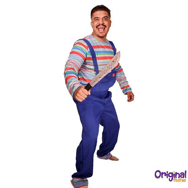 FANTASIA BONECO DO MAL ADULTO