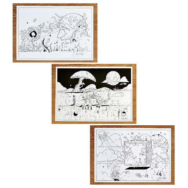 Combo coleção de Prints "A DESCOBERTA"