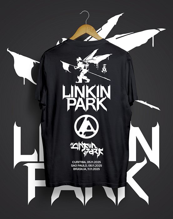 CAMISETA LINKIN PARK X JHEY 2025 FROM ZERO PB
