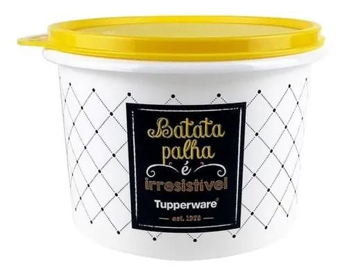 Caixa Batata Palha Bistrô Tupperware 210 G