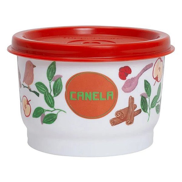 Tupperware Potinho Canela Floral 140ml